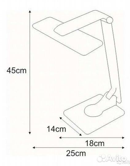 Лампа настольная