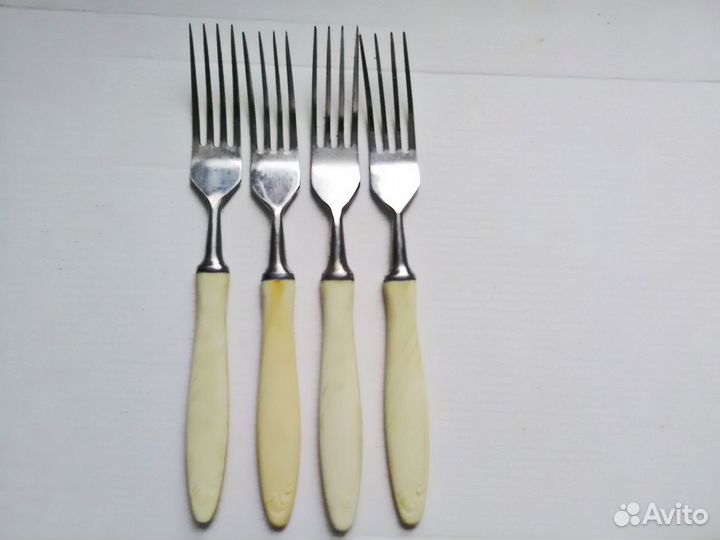 Вилки столовые и чайные ложки (нерж. сталь)