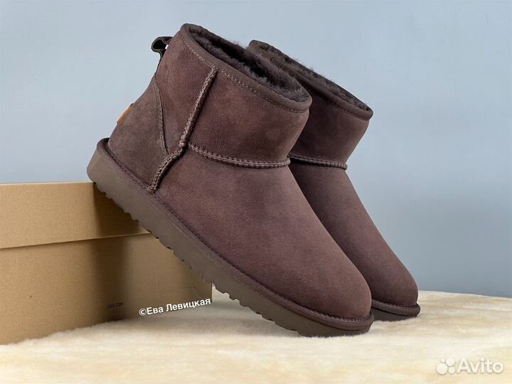 Угги мужские Ugg Mens Classic Mini II Chocolate