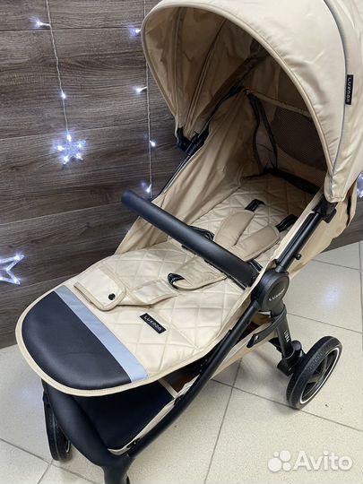 Прогулочная коляска luxmom 730 Libra Бежевая