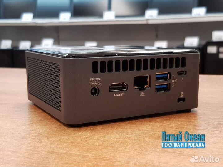 Неттоп NUC, Intel Core i7-10710U, DDR4 16Gb, SSD