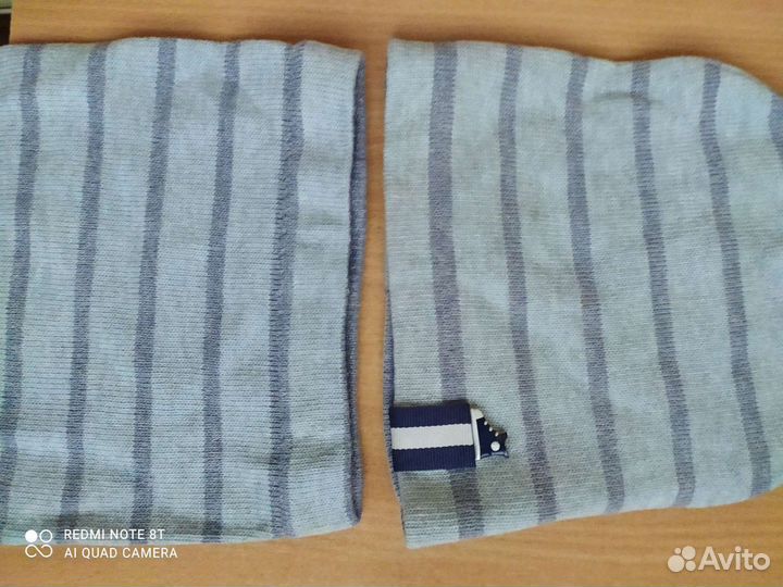 Шапочка и снуд для мальчика