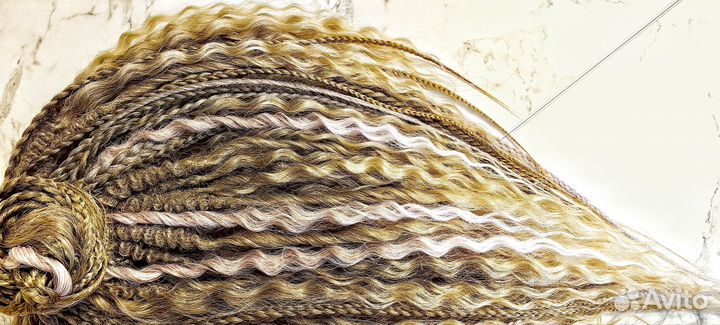 Комплект кудри и де косы