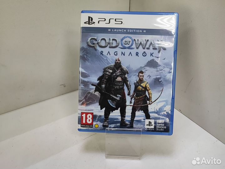 Игровые диски. Sony Playstation 5 God of War: Ragn