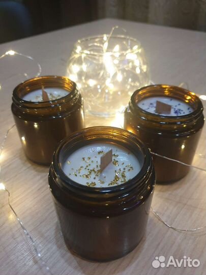 Ароматические свечи ручной работы