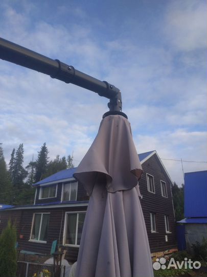 Зонт садовый для дачи бу