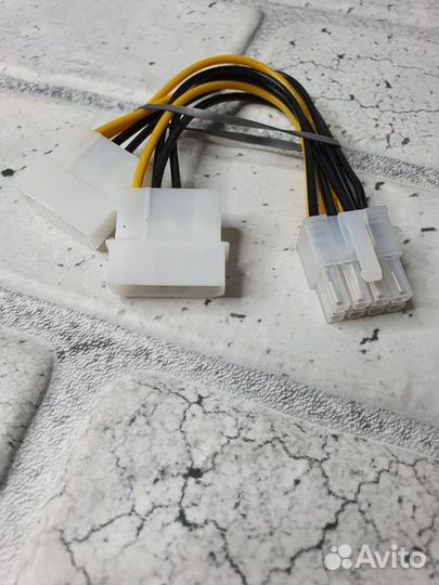 Переходник питания с 2x Molex на 8Pin (PSU-81)