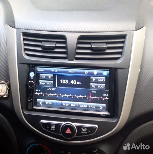 Магнитола Новая с Bluetooth Hyundai Solaris