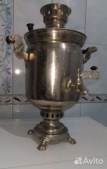 Самовар на дровах СССР