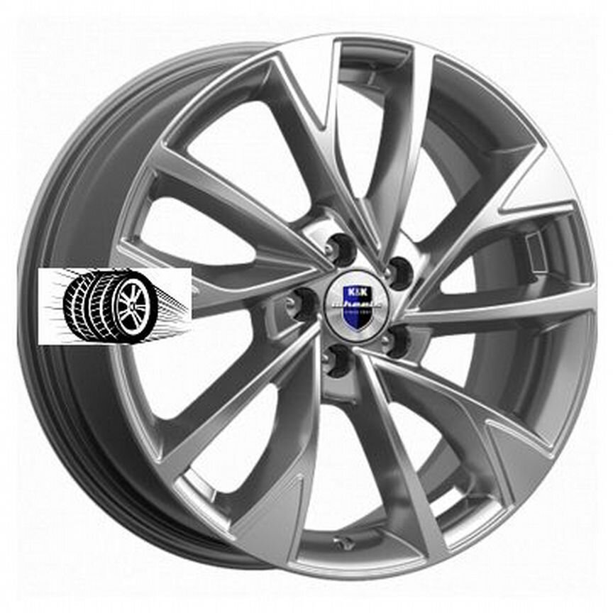 Литые диски K&K 7×R17 5×114.3