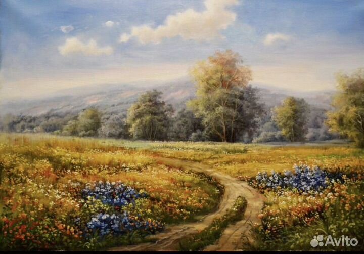 Картина маслом на холсте