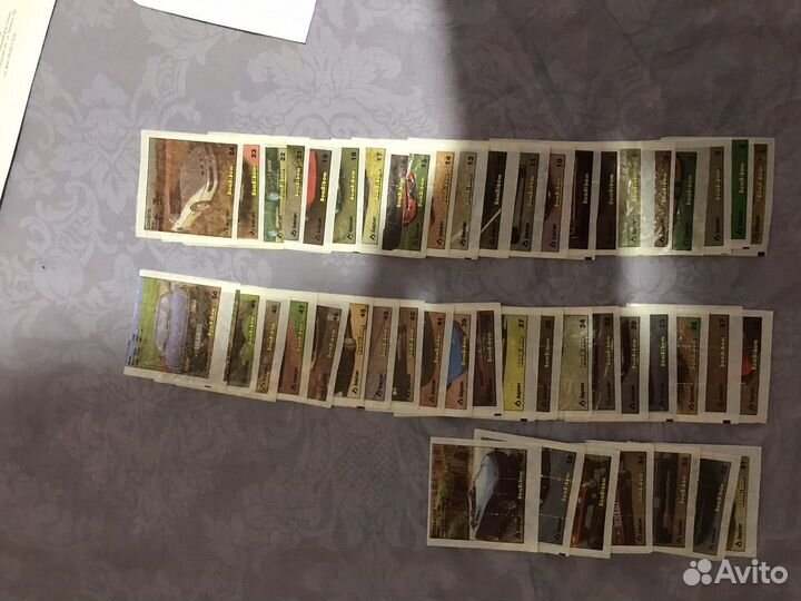 Вкладыши от жвачек