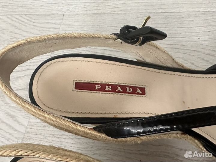 Босоножки prada (купл в Милане), оригинал, 37