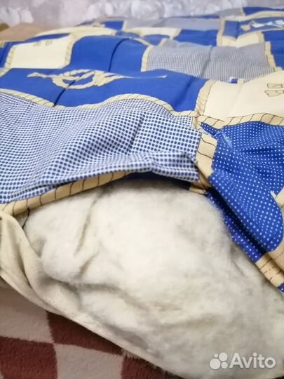 Одеяло и матрас из натуральной овечей шерсти