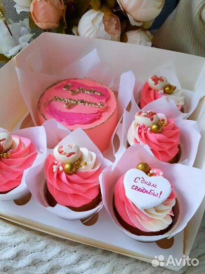 Капкейки, бенто торт