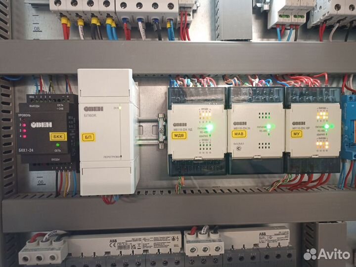 Щит управления бассейна