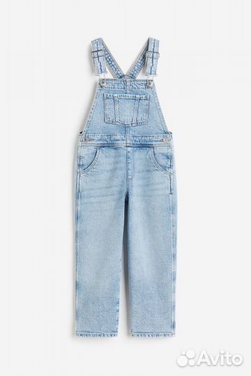 Джинсовый комбинезон для девочки H&M 128
