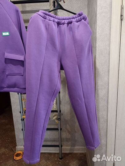 Спортивный костюм на флисе женский