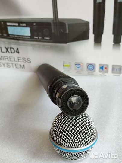 Микрофоны Shure glxd4 Beta 58 A