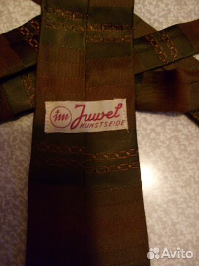 Галстук винтаж 1950-60х гг Зап. Германия