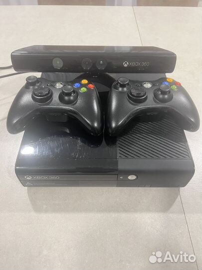 Xbox 360+kinect+9 игр+есть встроенные