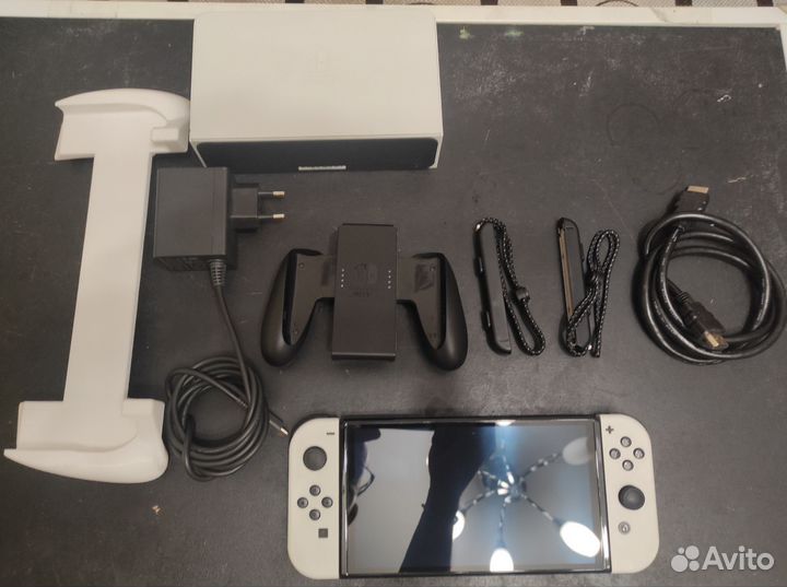 Nintendo switch oled чипованая