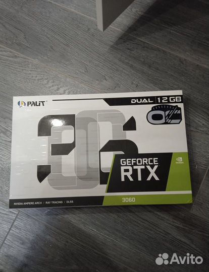 Видеокарта Palit nvidia GeForce RTX 3060 dual OC