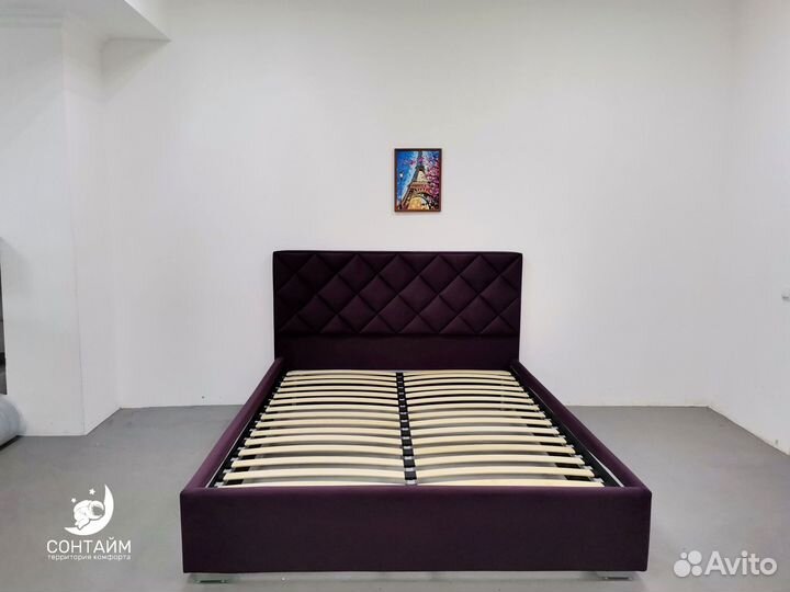 Кровать 160х200 мягкое изголовье новая сонтайм