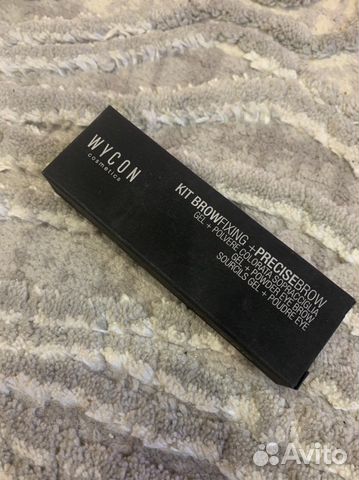 Гель фиксатор и пудра для бровей Wycon