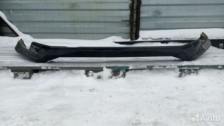 Спойлер переднего бампера Toyota Prado