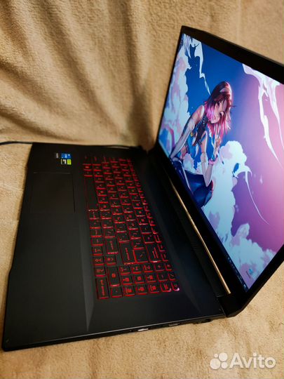 Игровой 17.3 144hz /i5/24Gb/ssd/rтх 2050