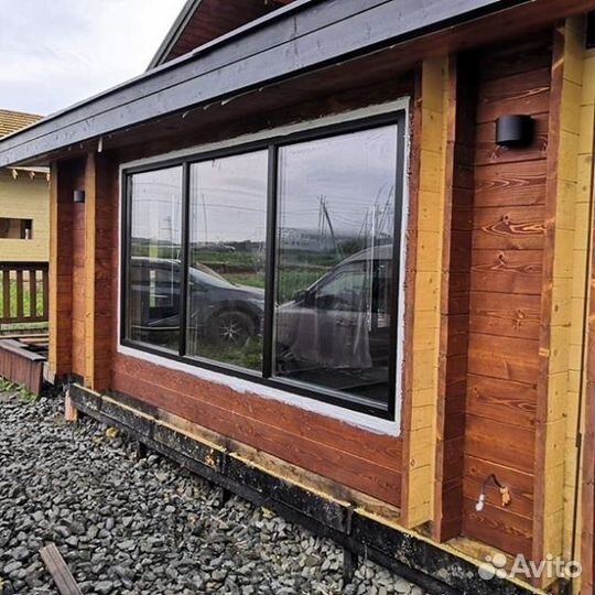 Пластиковые окна. остекление коттеджей