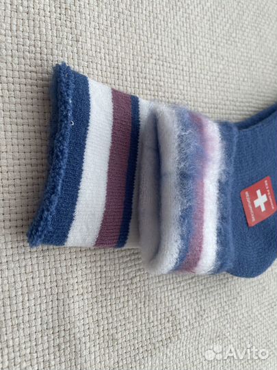 Пуховые термо носки без резинки (медицинские)