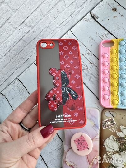 Чехол на iPhone 7 8 пластик