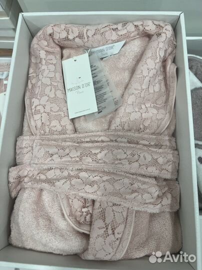 Халат махровый женский