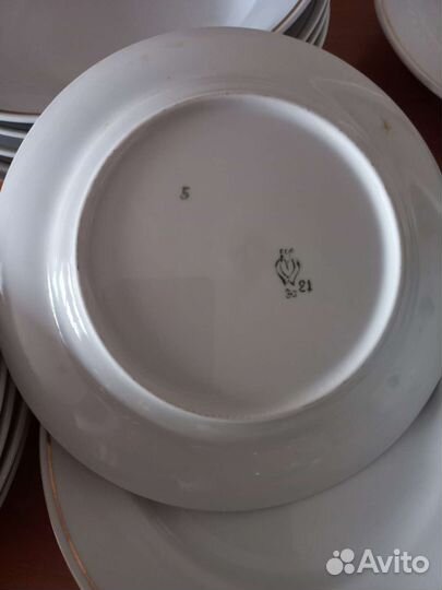 Столовый сервиз СССР новый