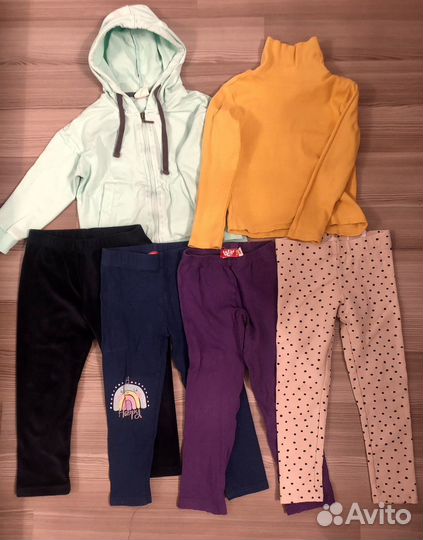 Детские вещи пакетом для девочки 98р
