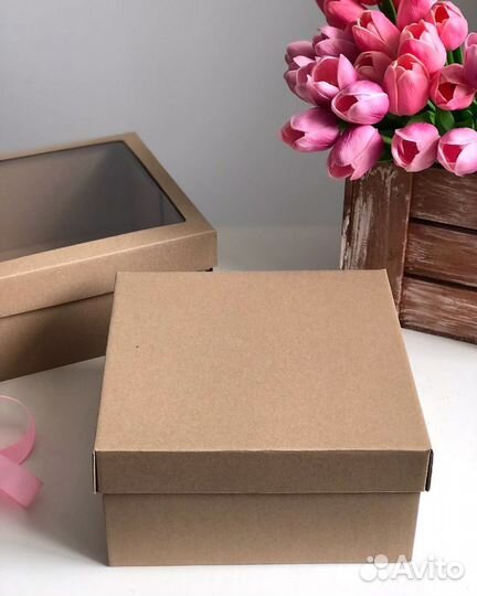 Крафтовые коробки