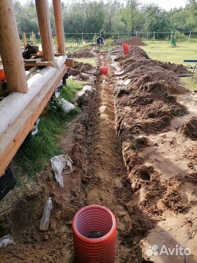 Дренаж, канализация,септик, благоустройство