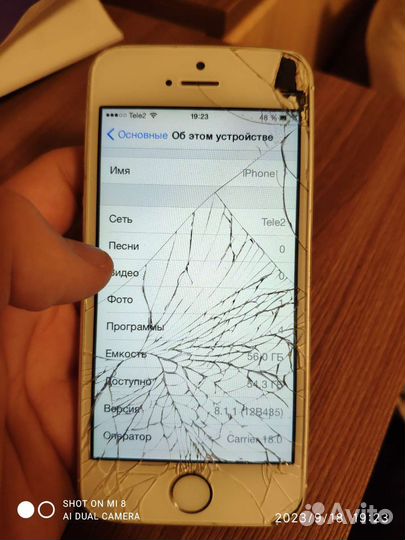 iPhone 5S IOS 8.1.1 64GB