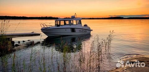 Финский катер Finnmaster P6 c кабиной