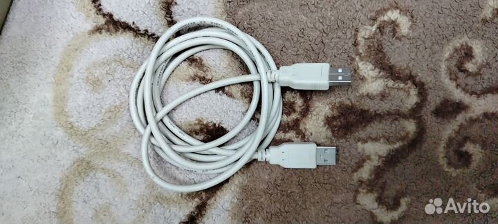 Кабель usb type a -type a