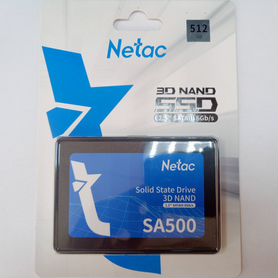 SSD диск Netac SA500 512 Гб