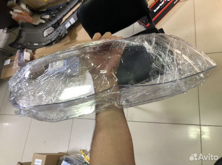 Стекло фары BMW X5 E53 (рестайл) (левое/правое)