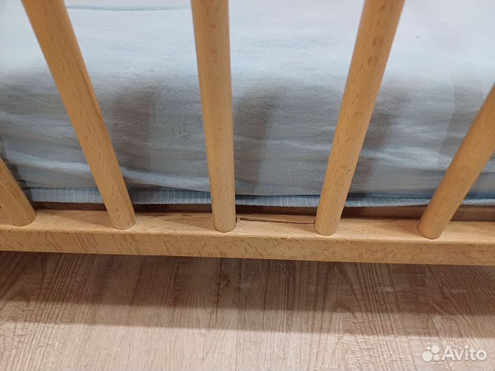 Детская кроватка IKEA сундвик