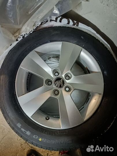 Колеса r15 летние Шкода, Фольксваген оригинальные