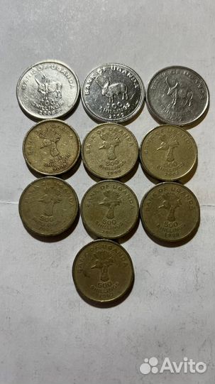 Монеты Уганда