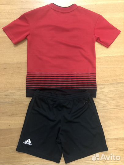 Детская футбольная форма Adidas MU р.XS