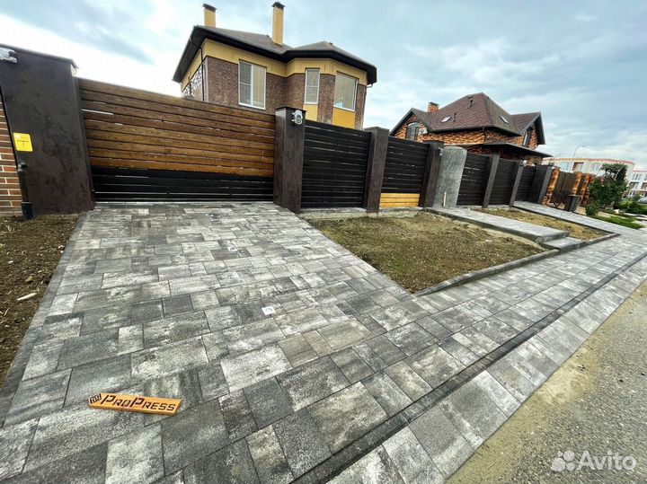 Тротуарная плитка без полной предоплаты