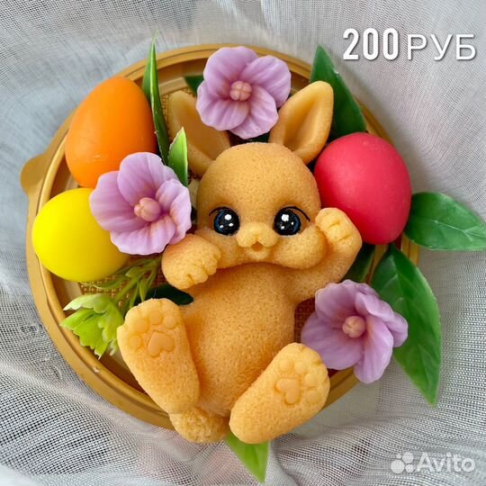 Подарок из мыла на пасху